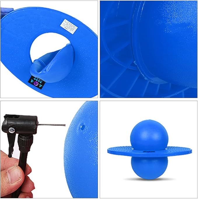 Hüpfball mit Balance-Brett