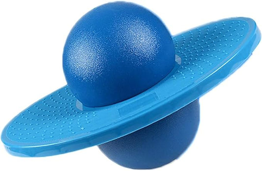 Hüpfball mit Balance-Brett